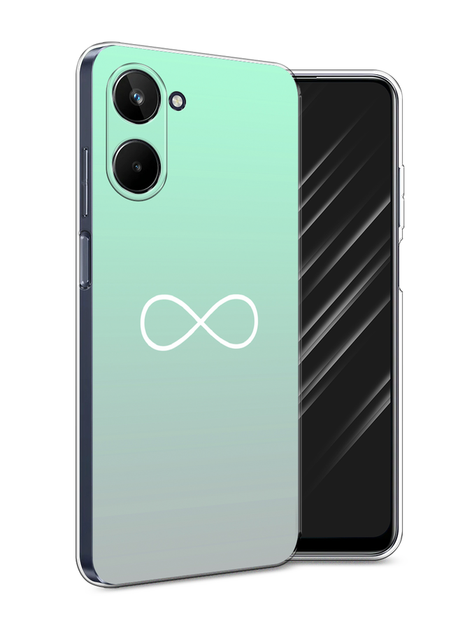 

Чехол Awog на Realme 10 5G "Бесконечность от Тиффани", Голубой, 2512650-4