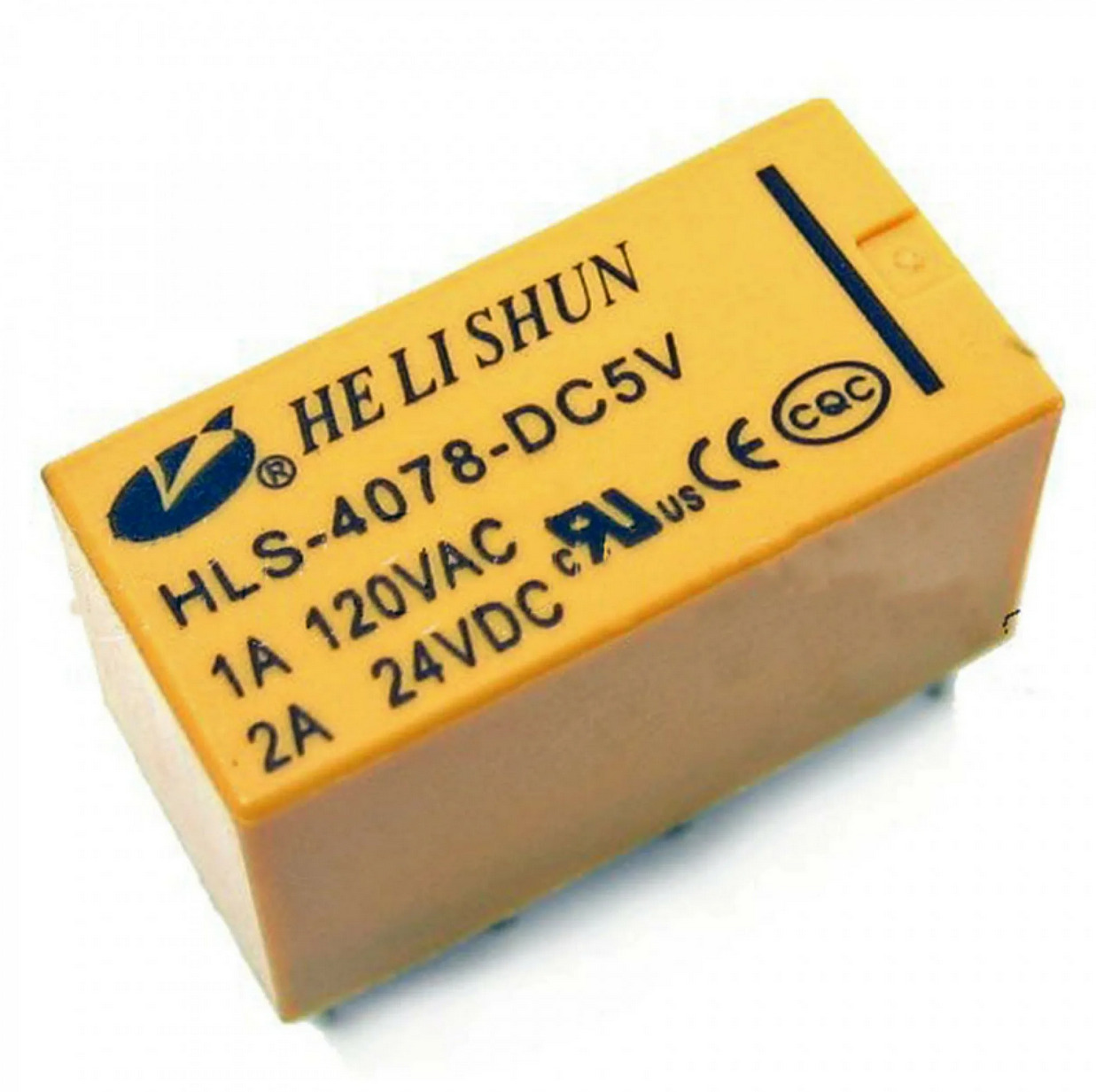 

Реле 5V HLS-4078 ток-2A, к2С, Реле HLS-4078(5VDC)ток-2A,к2С