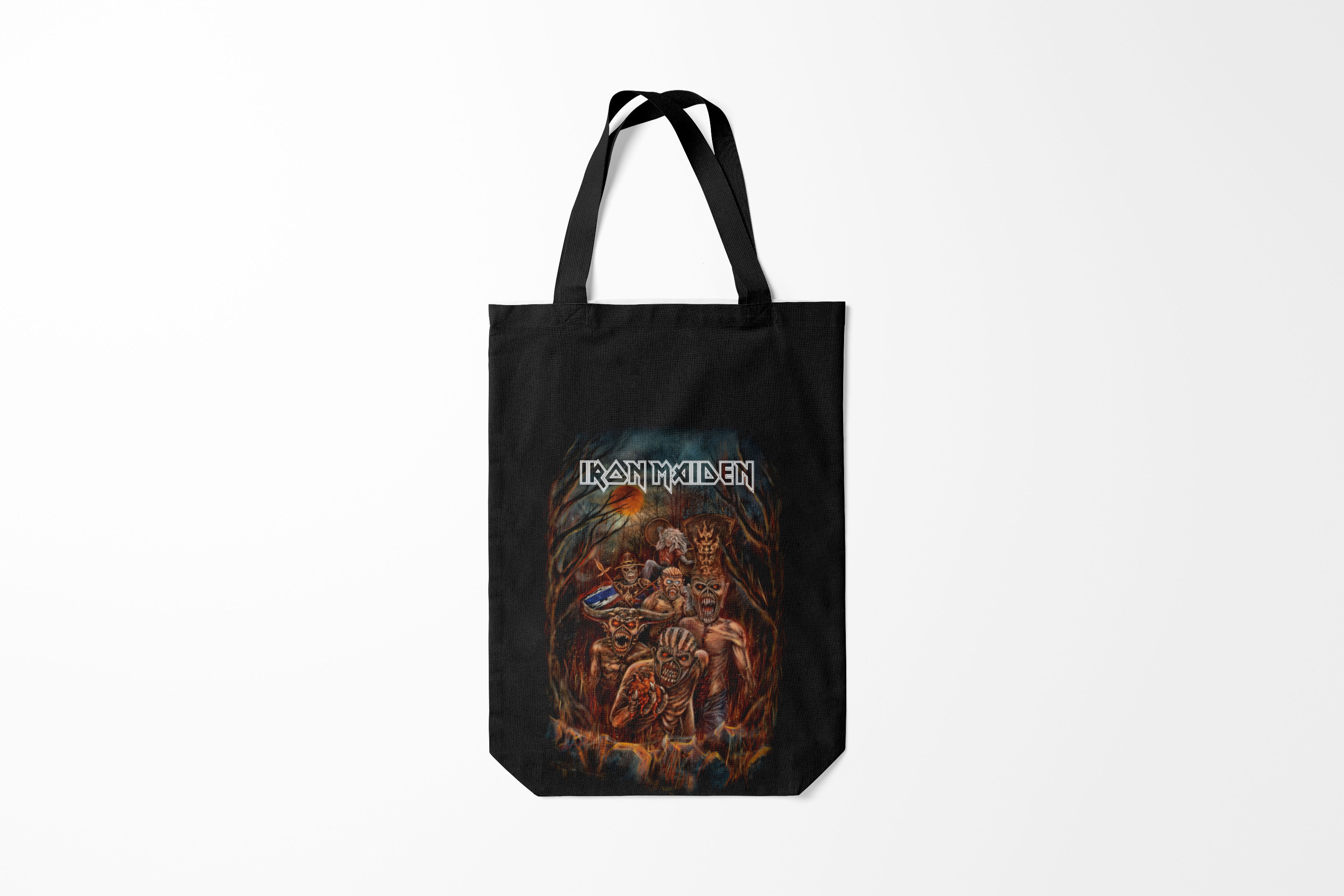 

Сумка шoппер унисекс Burnettie Iron Maiden АЙРОН МЕЙДЕН Z, черный, Iron Maiden АЙРОН МЕЙДЕН Z