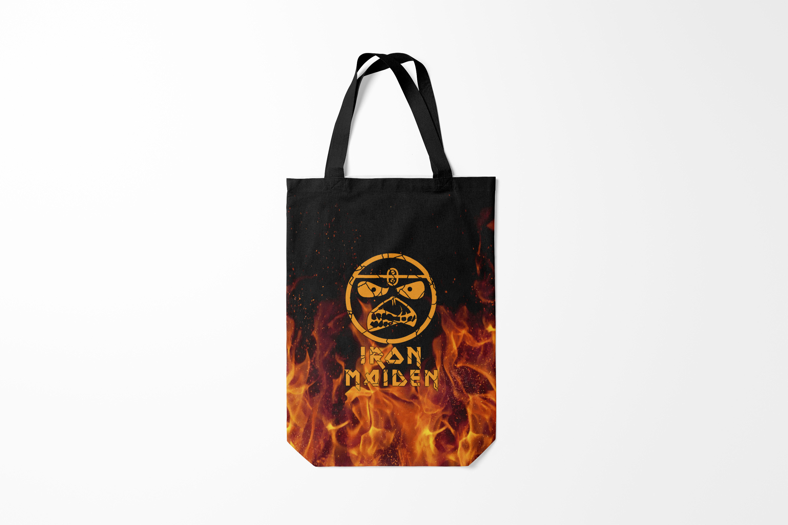 

Сумка шoппер унисекс Burnettie Iron Maiden, черный, Iron Maiden