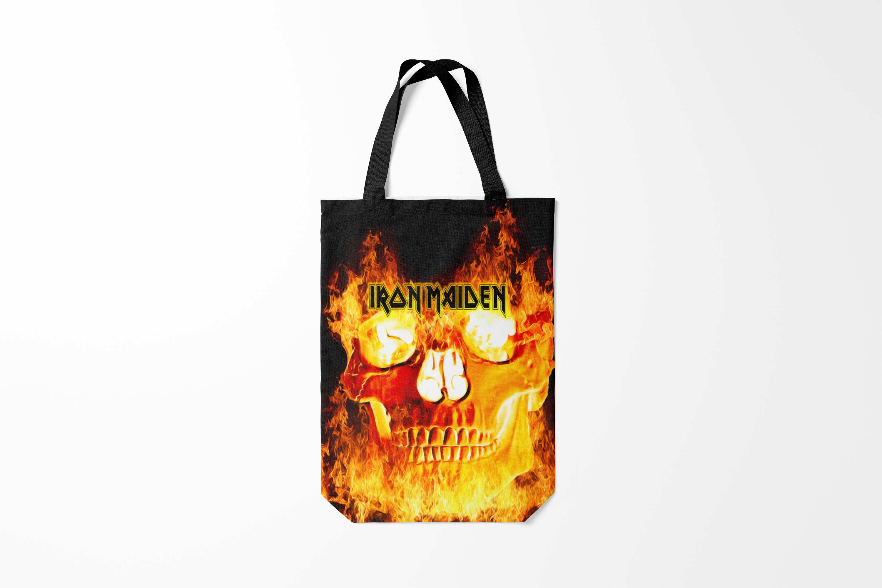 

Сумка шoппер унисекс Burnettie Iron Maiden, черный, Iron Maiden