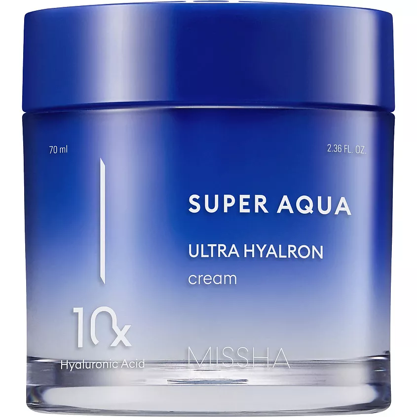 Missha Крем для лица увлажняющий с гиалуроновой кислотой Super Aqua Ultra Hyalron Cream /