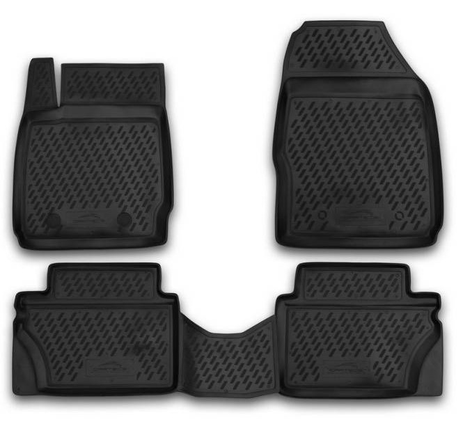 

Коврики резиновые Ford Fiesta 08-11 полиуретан 4 шт. Novline
