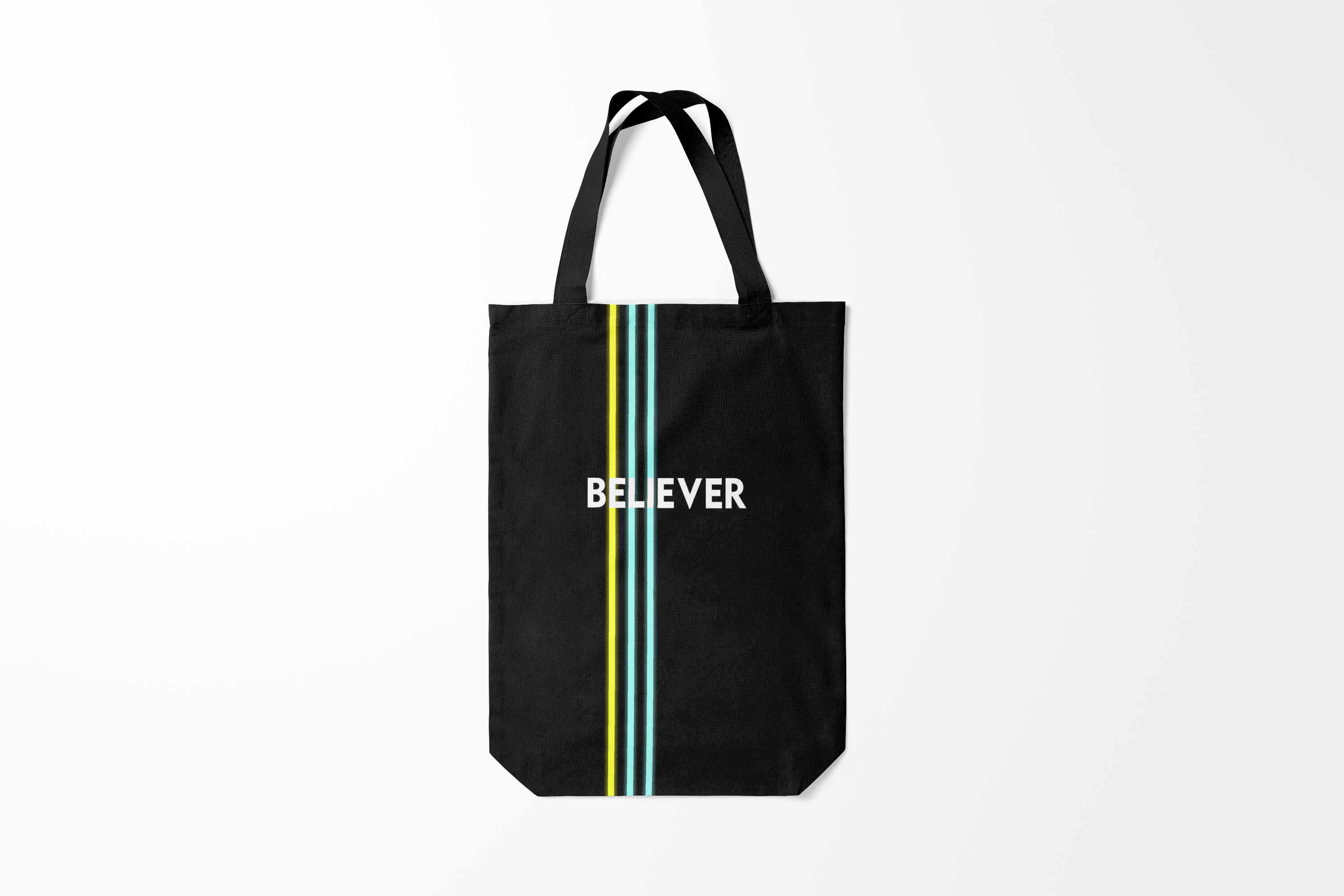 

Сумка шoппер унисекс Burnettie Imagine Dragons Believer, черный, Imagine Dragons Believer