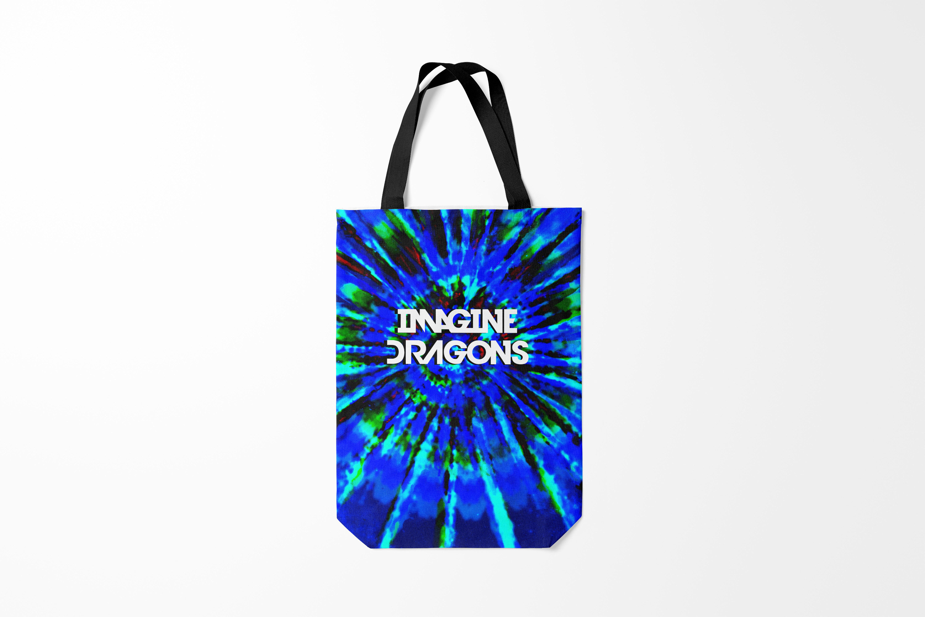 

Сумка шoппер унисекс Burnettie Imagine Dragons, синий, Imagine Dragons