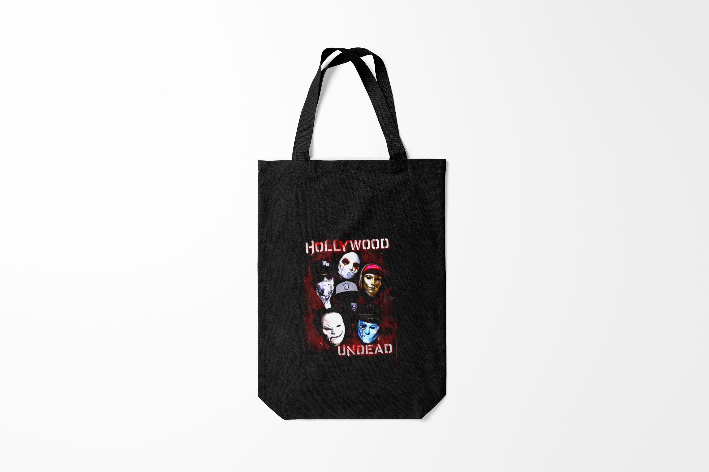 

Сумка шoппер унисекс Burnettie Hollywood Undead Голливудская нежить, черный, Hollywood Undead Голливудская нежить