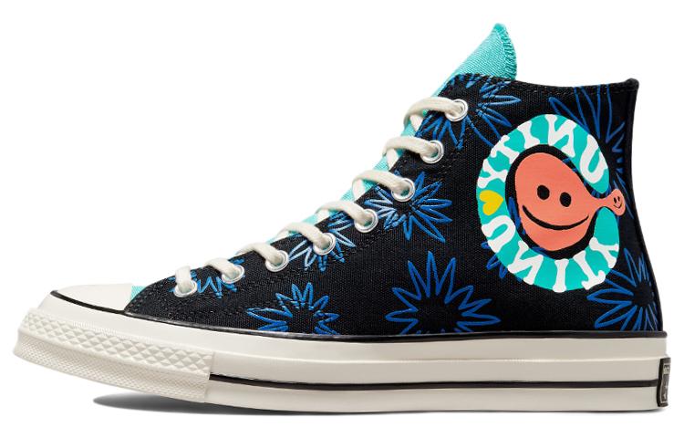 

Кеды унисекс Converse 1970s Chuck Taylor All Star Sunny Floral черные 35 EU, Черный, 1970s Chuck Taylor All Star Sunny Floral