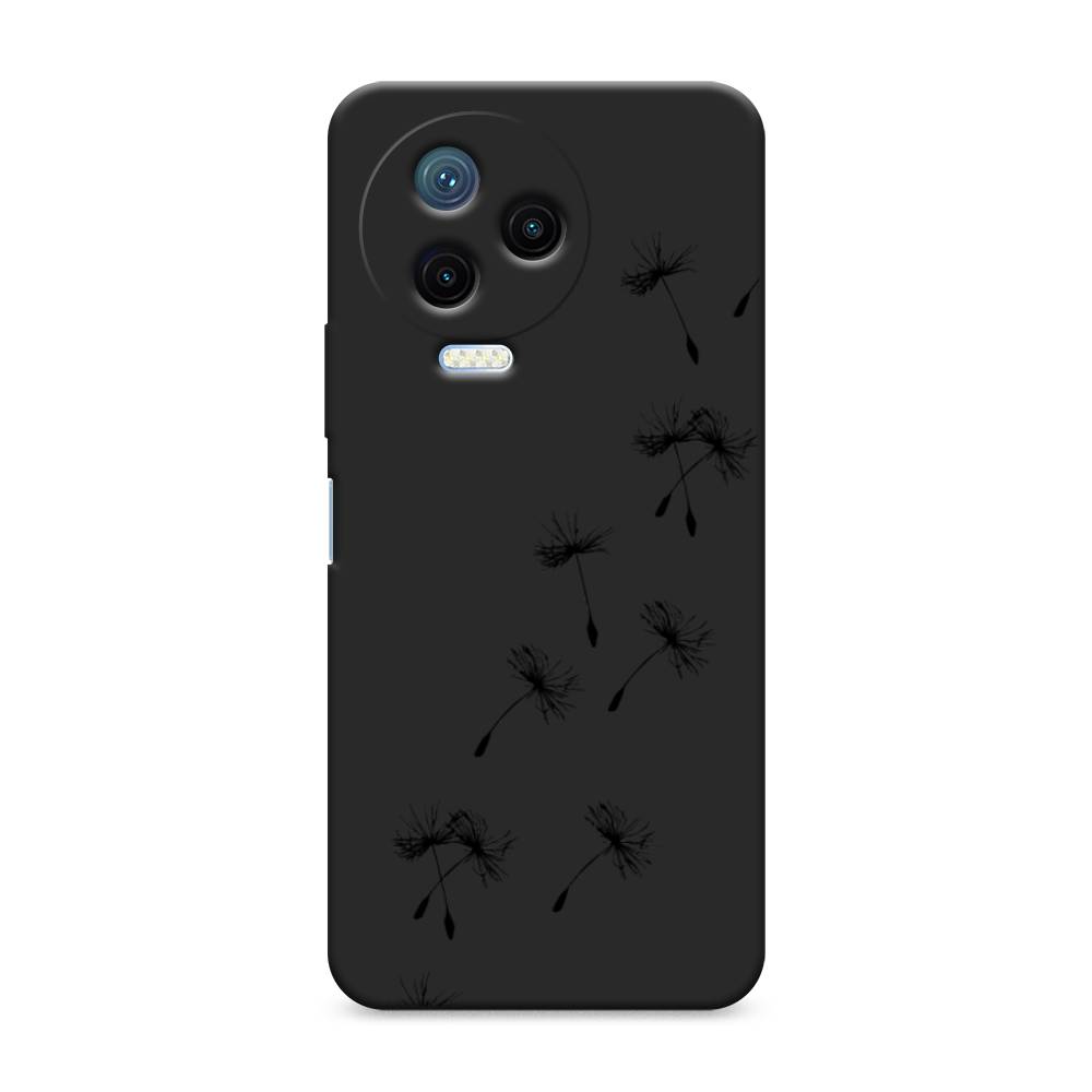 

Чехол Awog на Infinix Note 12 Pro 4G "Летящие одуванчики", Черный, 3102252-1
