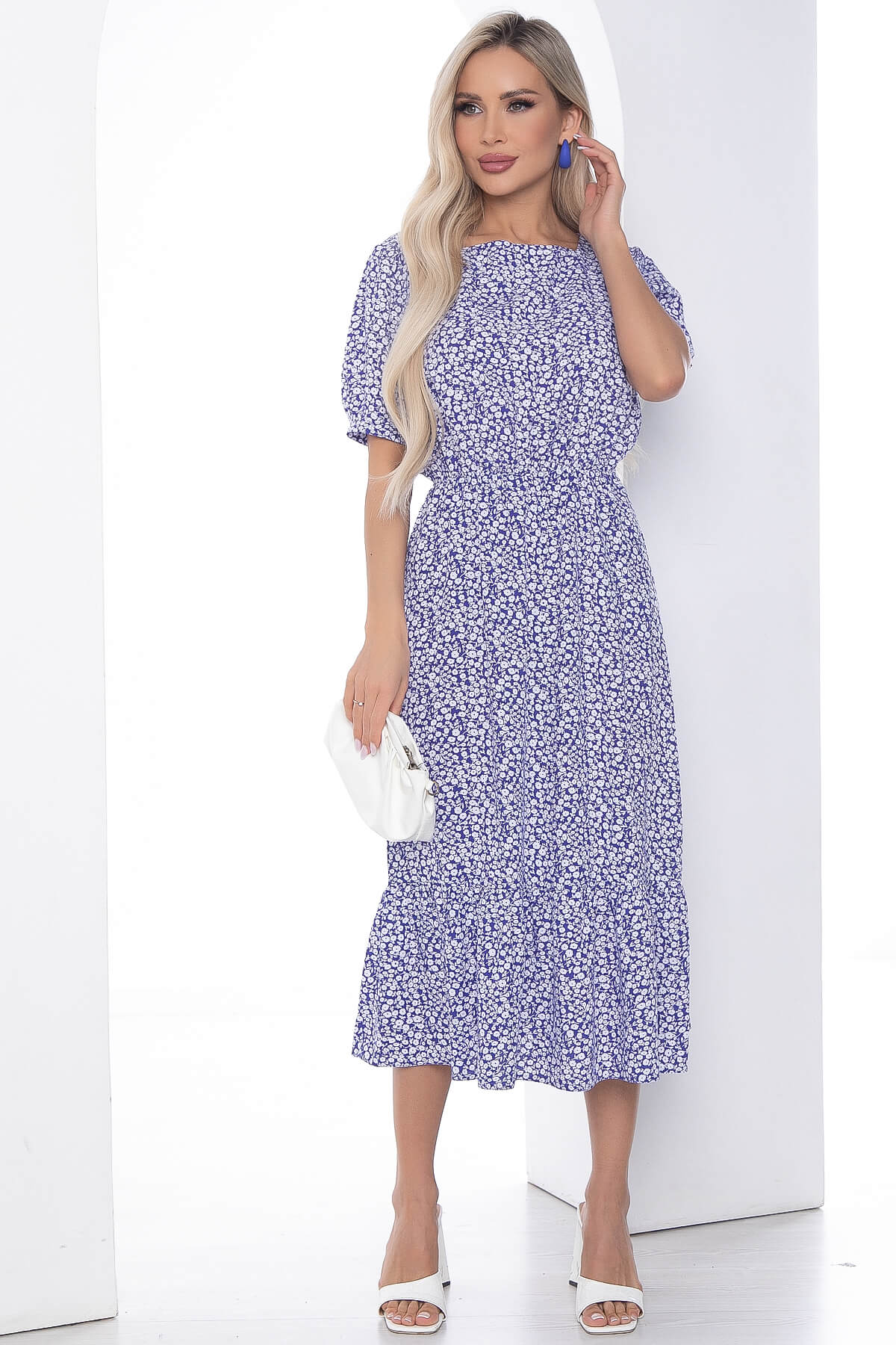 

Платье женское LT Collection Эпоха моды голубое 52 RU, Голубой, Эпоха моды