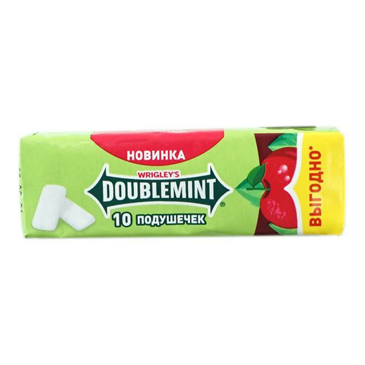 фото Жевательная резинка doublemint wrigley's 1,3 г х 10 шт