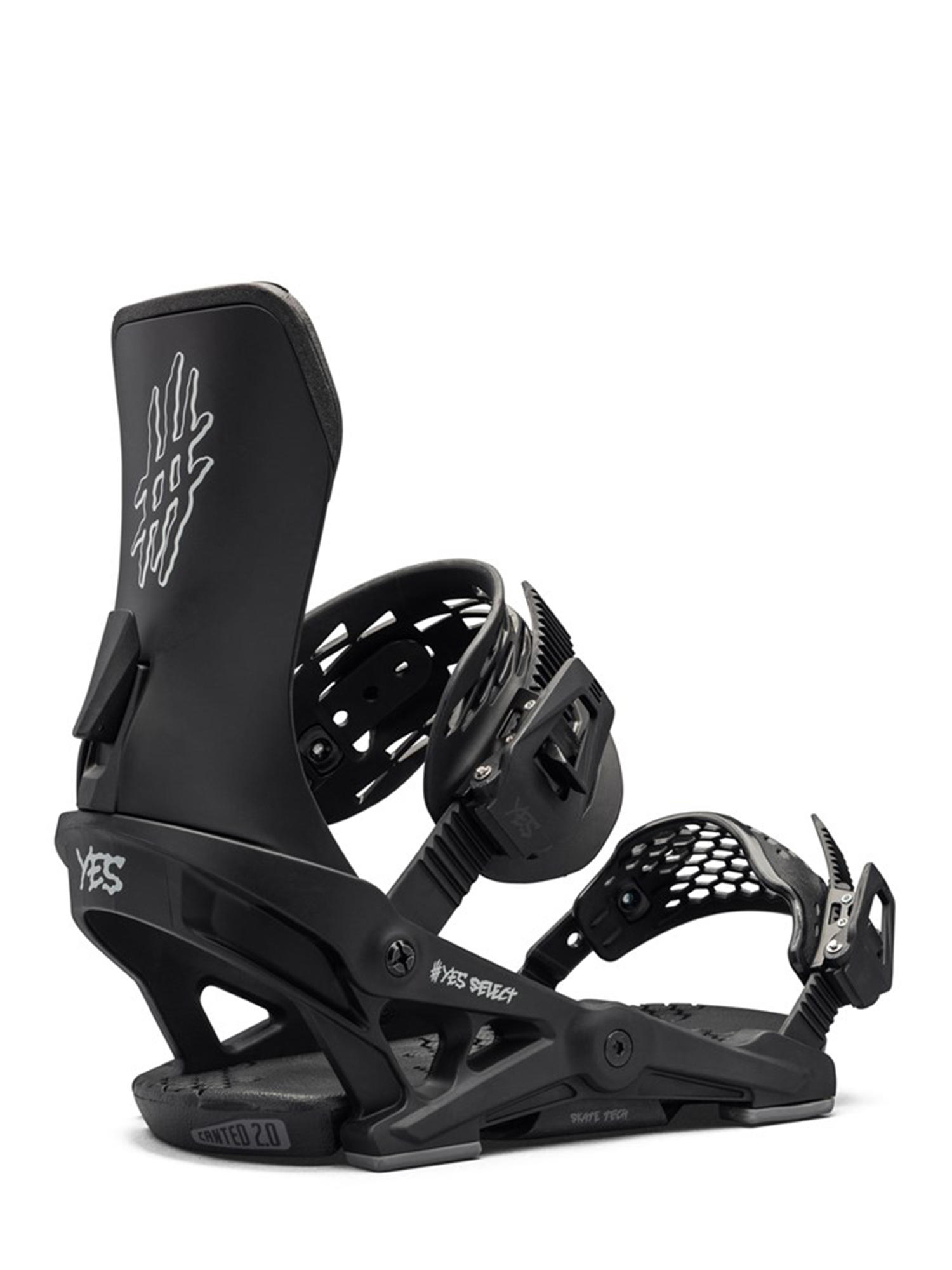 

Крепления Для Сноуборда Yes Select Black (Us:) 2024-25, Черный, Select