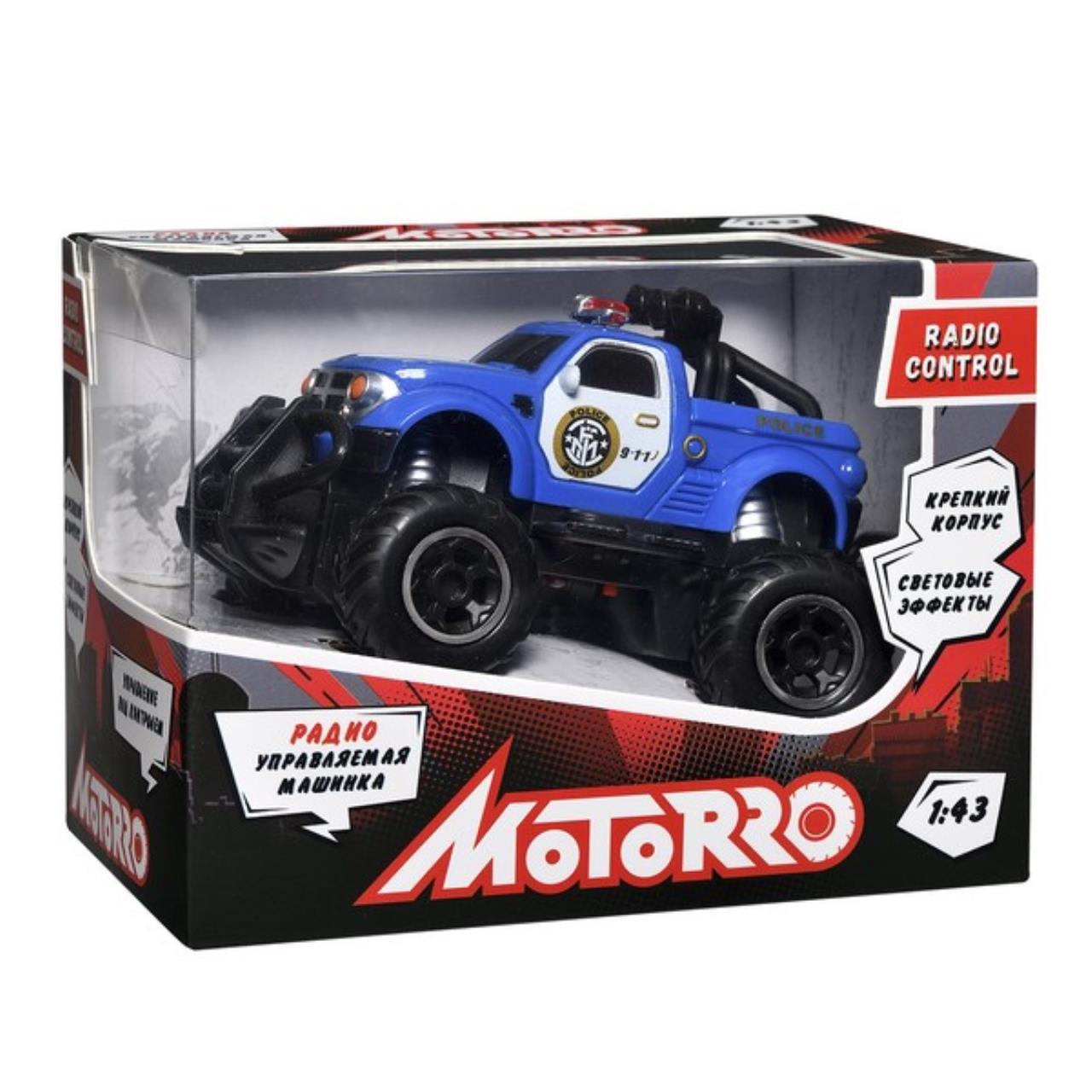 

Машинка радиоуправляемая Motorro, цвета в ассортименте 1586404