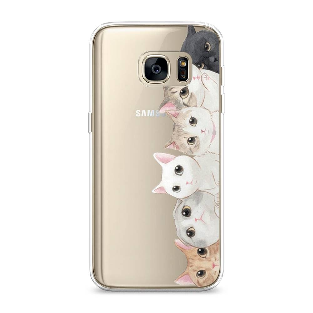 

Чехол Awog "Котики" для Samsung Galaxy S7 edge