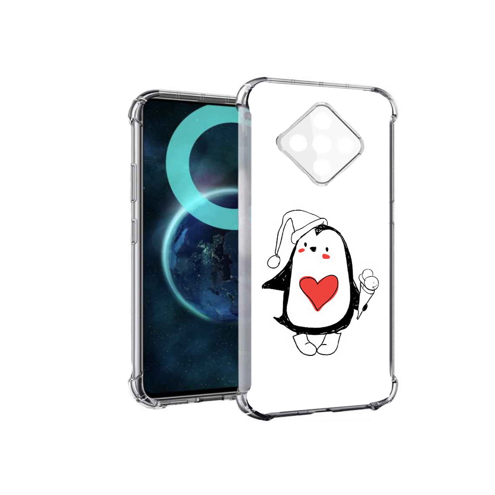 

Чехол MyPads Пингвин с мороженым для Infinix Zero 8, Прозрачный, Tocco