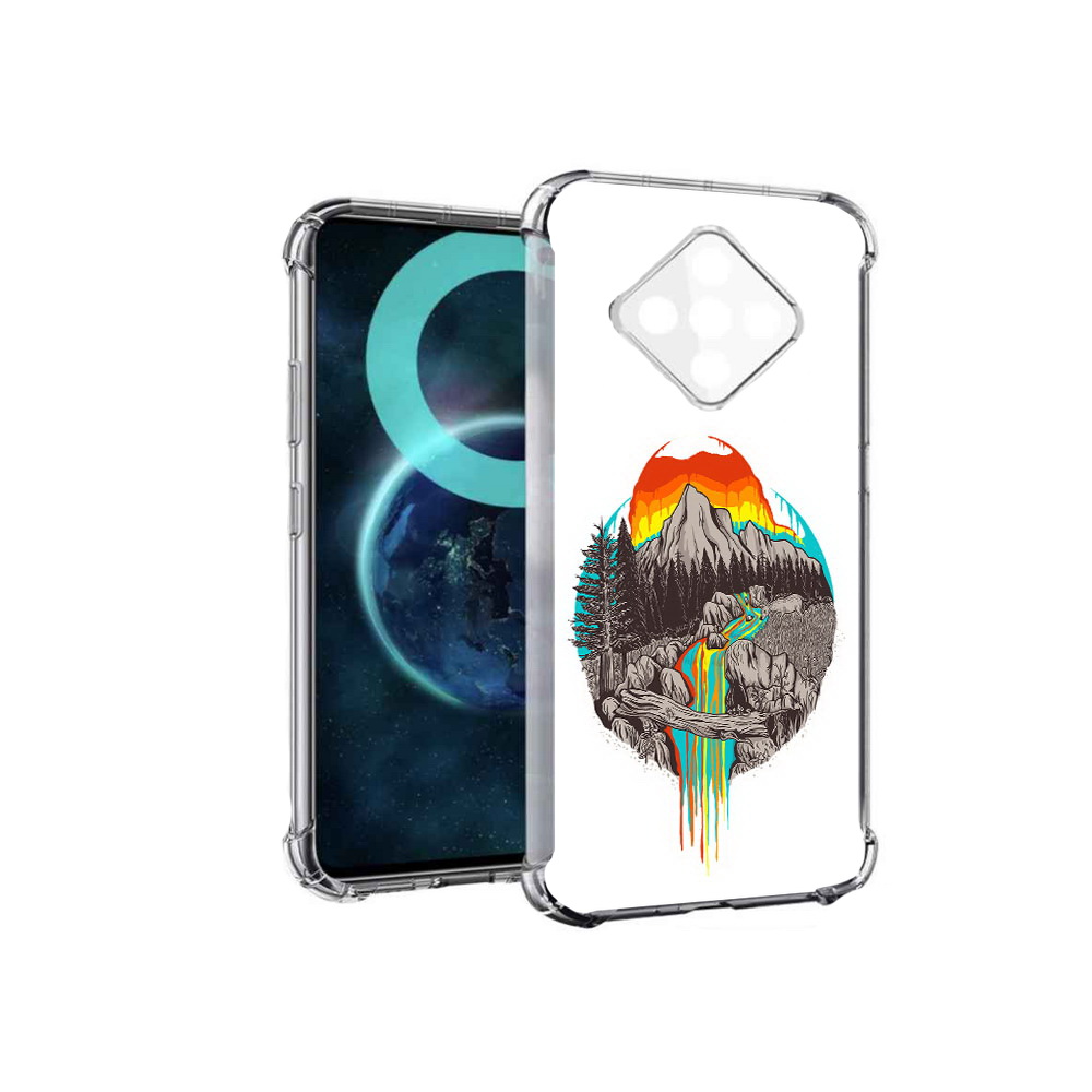 

Чехол MyPads Радужный водопад для Infinix Zero 8, Прозрачный, Tocco