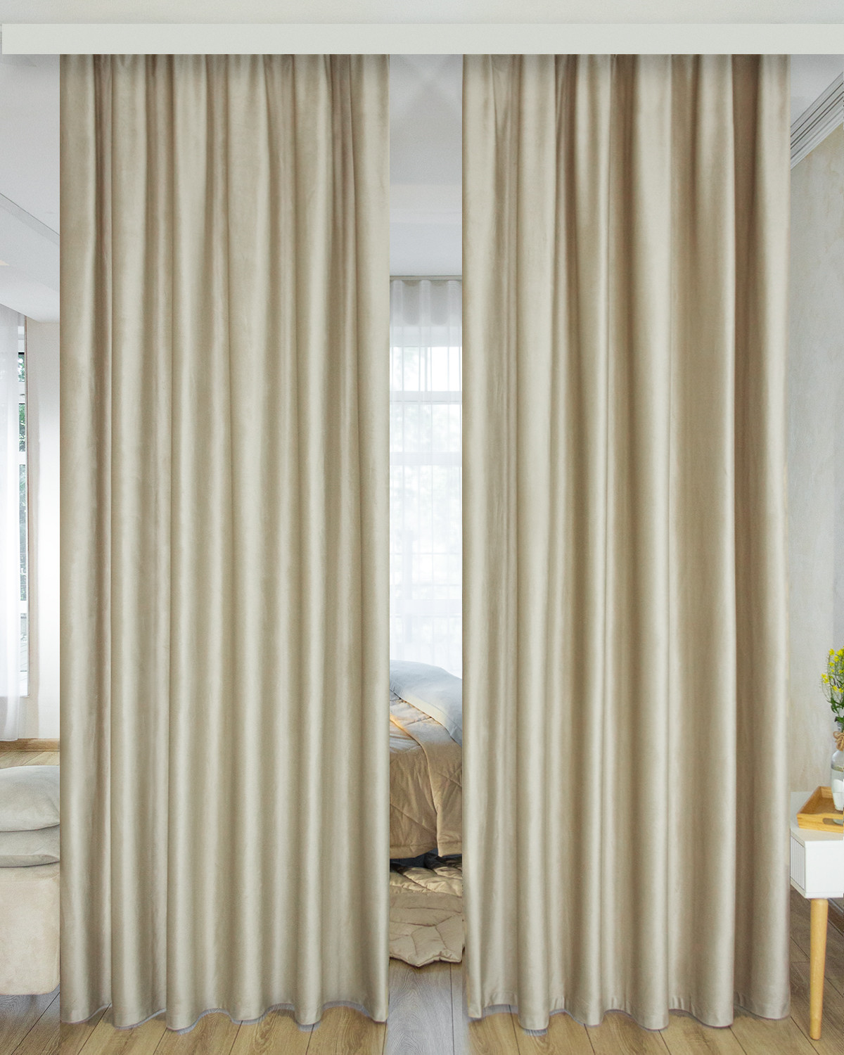 

Комплект штор Evrika Home Беллиссимо 150x240, Беллиссимо люв 2ш