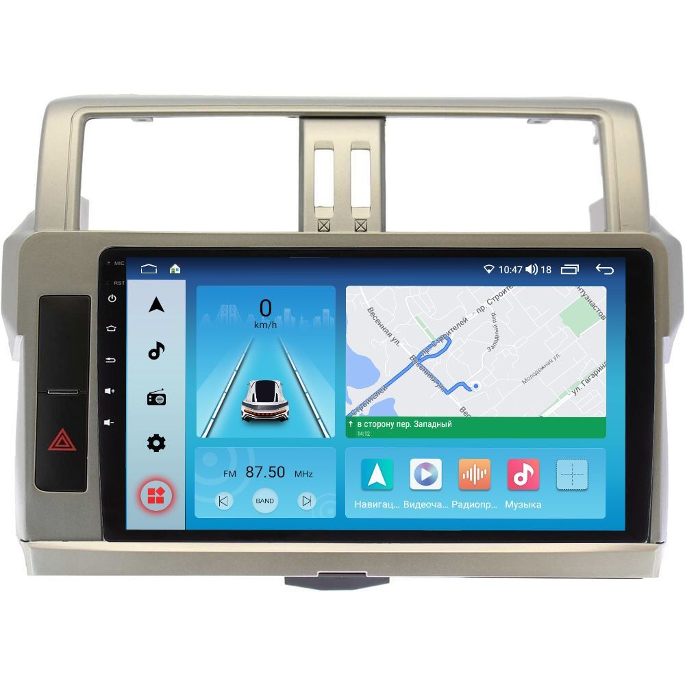 Автомобильная Магнитола EpicAuto T18 Toyota Land Cruiser Prado 150 2014-2017 - Android 13 3050000₽