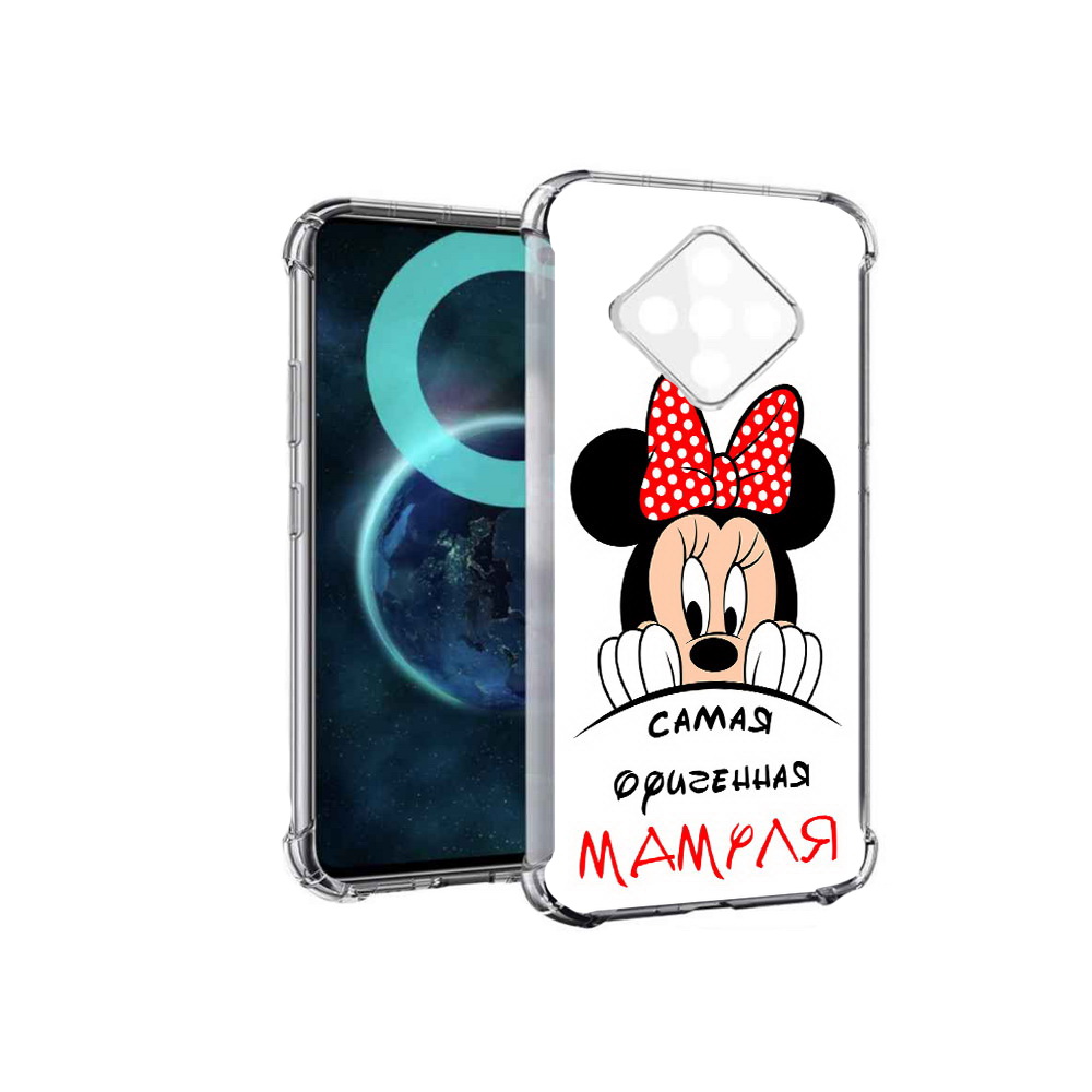

Чехол MyPads Самая лучшая мамуля Мини Маус для Infinix Zero 8, Прозрачный, Tocco