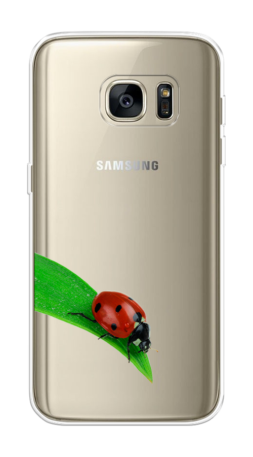 

Чехол Awog на Samsung Galaxy S7 edge "На счастье", Белый;красный;зеленый, 24650-1