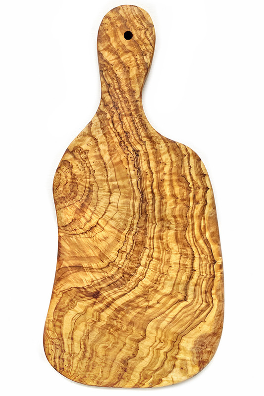 

Разделочная доска с ручкой из оливкового дерева, 34 см, Италия Casa dell` Arte, PL006.1