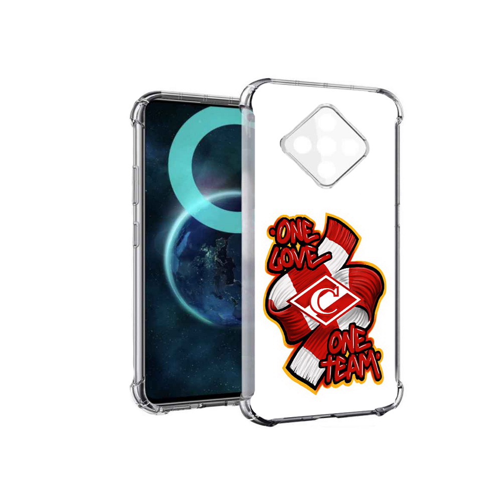 

Чехол MyPads ФК спарак 1 любовь для Infinix Zero 8, Прозрачный, Tocco