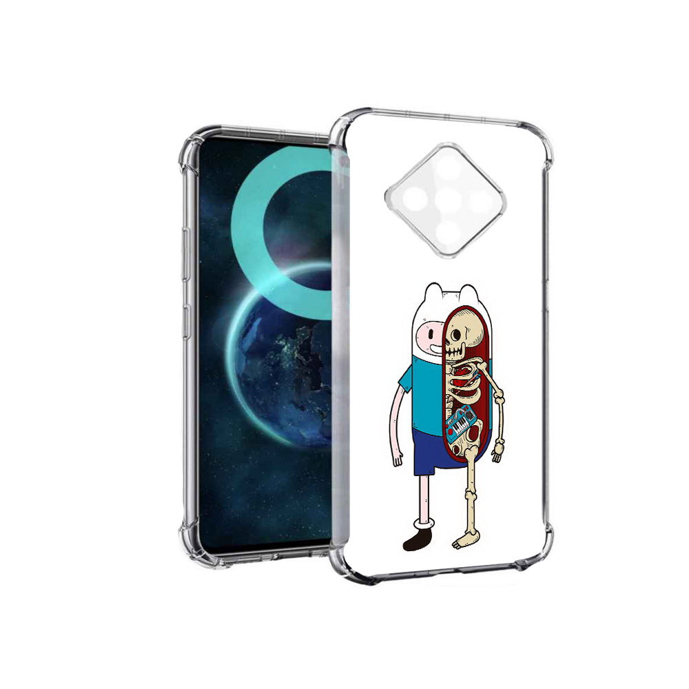 

Чехол MyPads Финн скелет для Infinix Zero 8, Прозрачный, Tocco