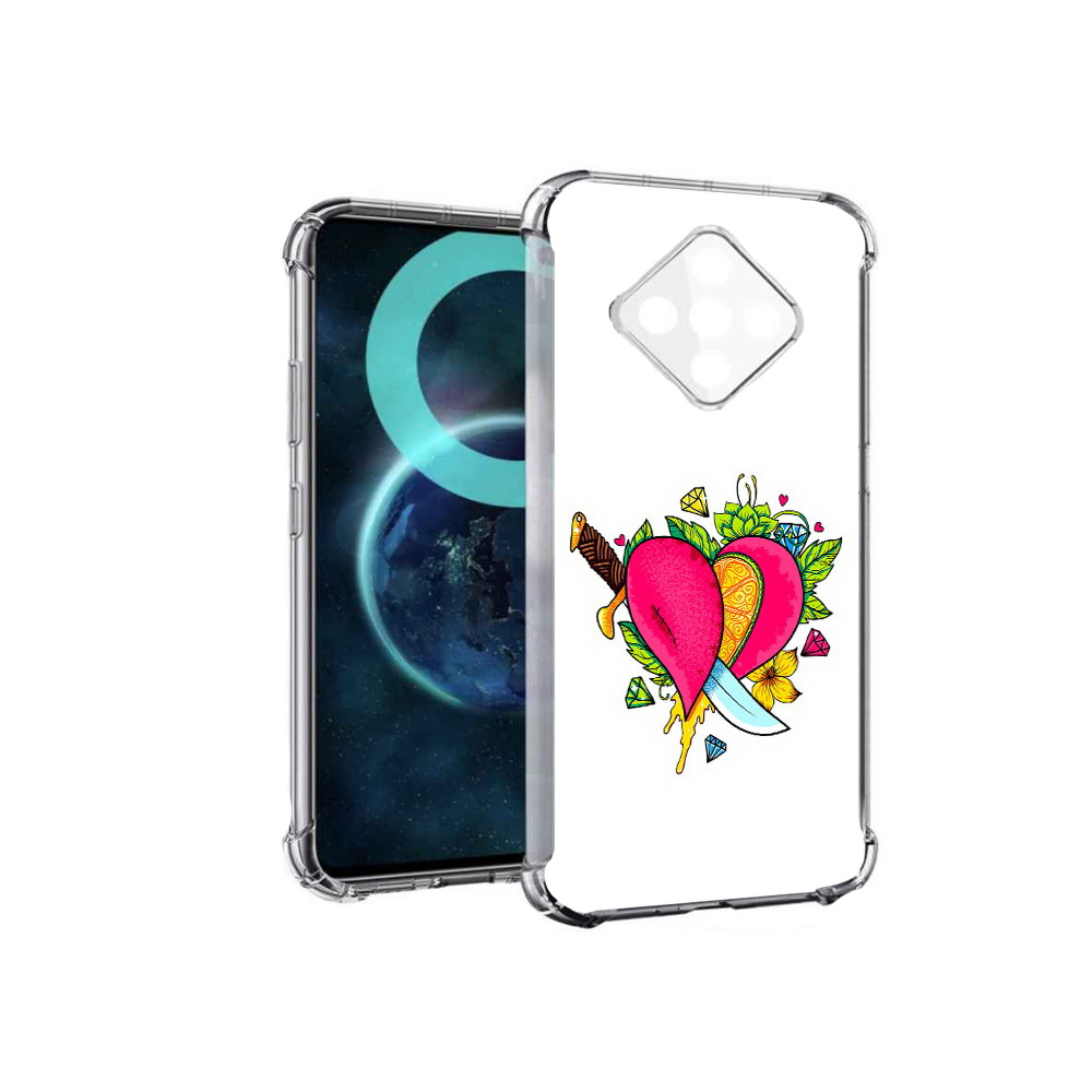 

Чехол MyPads Фруктовое сердце для Infinix Zero 8, Прозрачный, Tocco