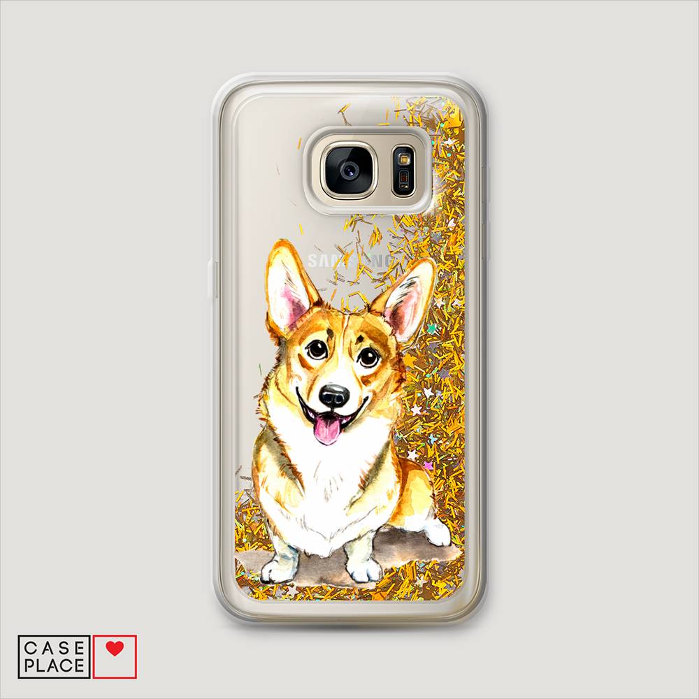 

Чехол Awog "Малыш корги" для Samsung Galaxy S7 edge, 24690-1