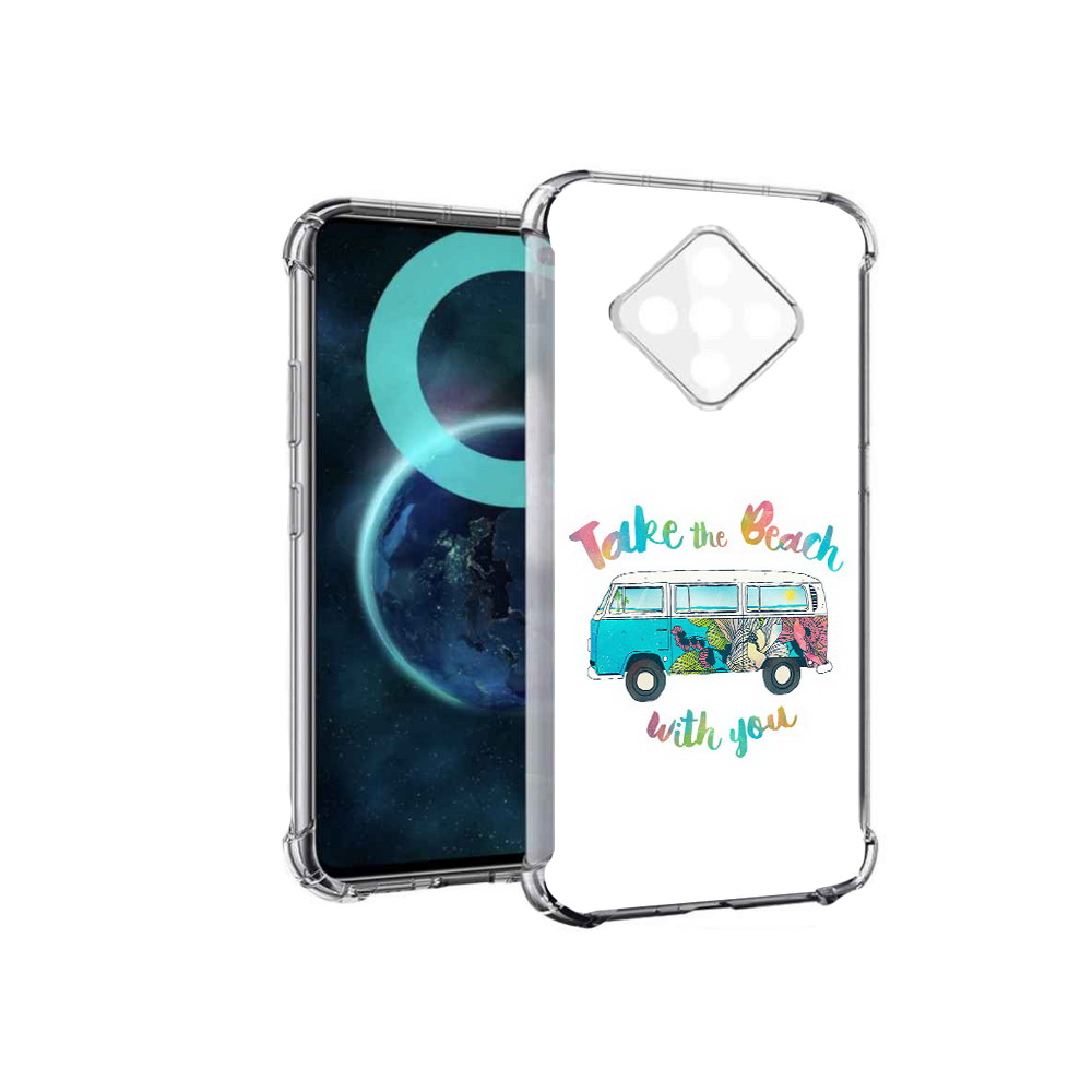 

Чехол MyPads Хиппи автобус для Infinix Zero 8, Прозрачный, Tocco