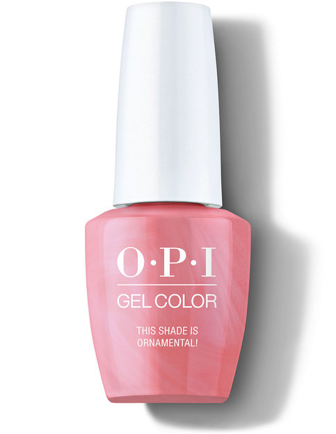 фото Гель-лак для ногтей opi gelcolor this shade is ornamental!, shine bright 15 мл