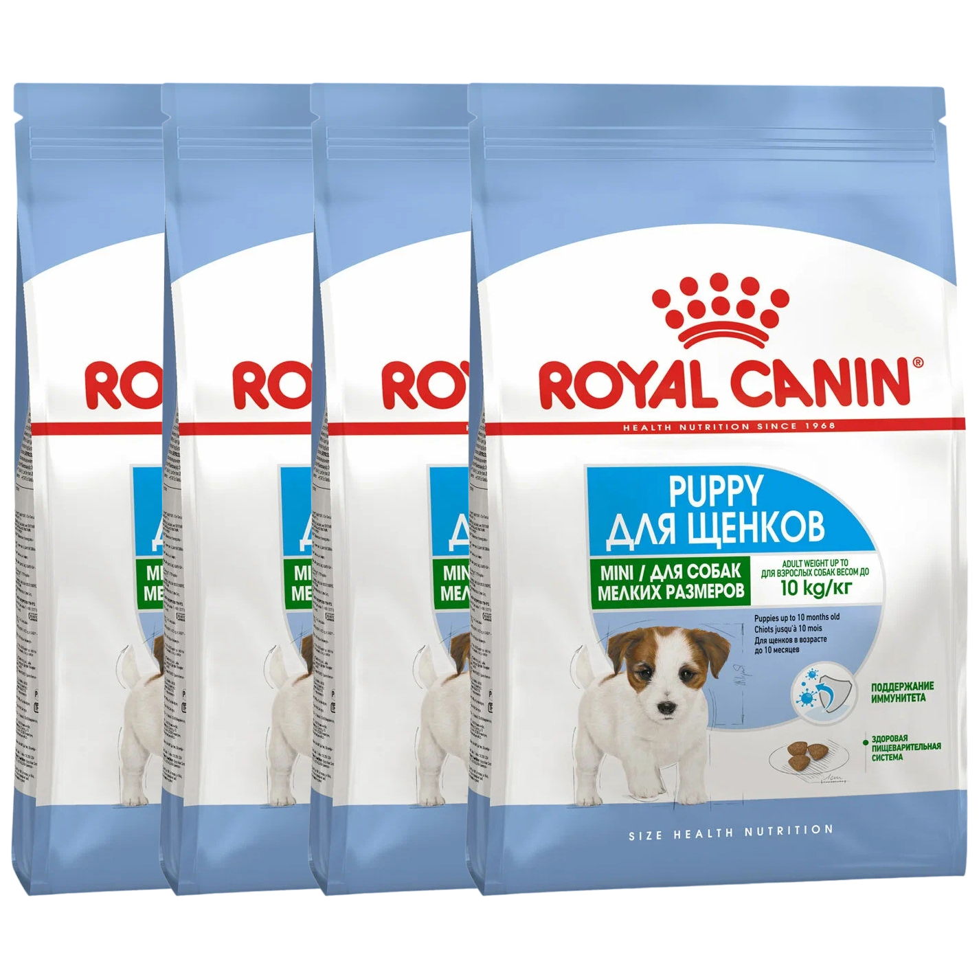

Сухой корм для щенков ROYAL CANIN MINI PUPPY, для маленьких пород, 4шт по 4кг