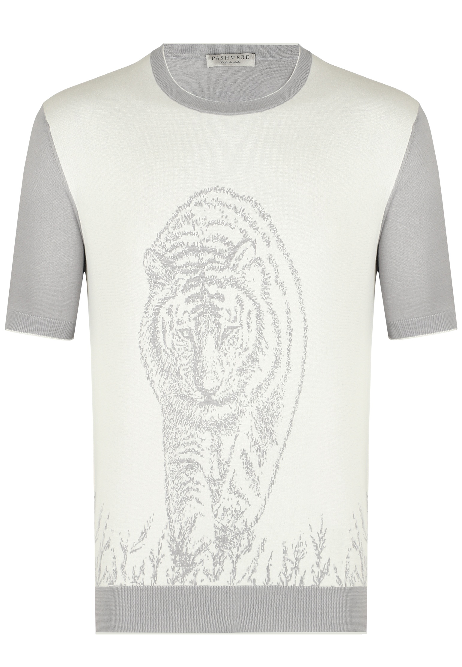 Футболка мужская PASHMERE 143884 серая 3XL