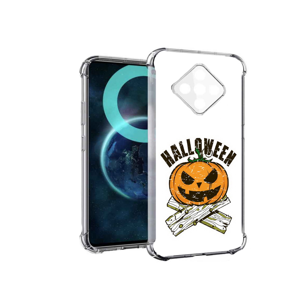 

Чехол MyPads Хэллоуин доски тыква для Infinix Zero 8, Прозрачный, Tocco
