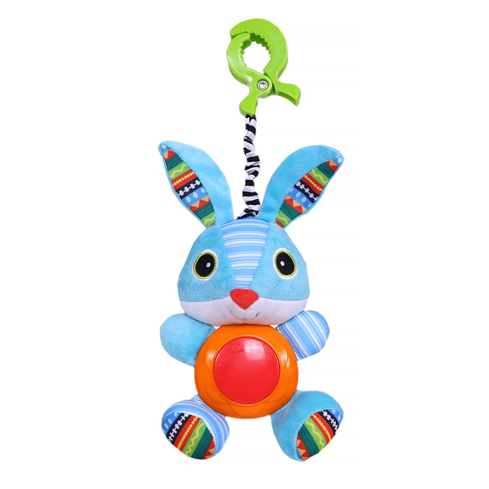 Игрушка-подвеска Biba Toys Зайка Брюс подвесная игрушка biba toys зайка банни