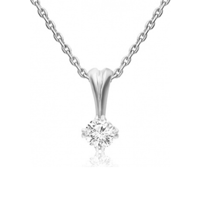 

Кулон из белого золота PLATINA jewelry 03-0177-00-501-1120-38, фианит, 03-0177-00-501-1120-38