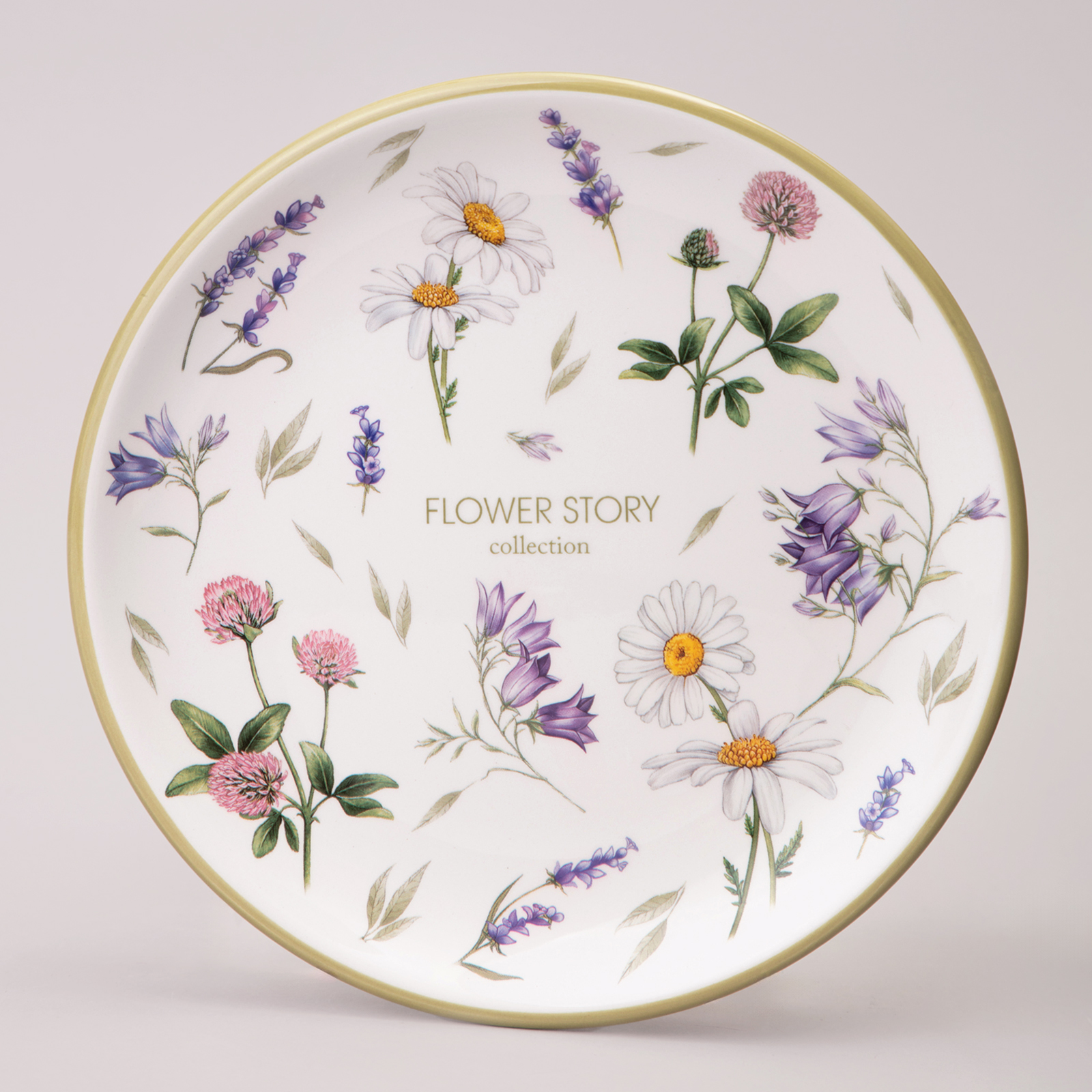 Тарелка закусочная Agness 358-2172 Flower story 21 см