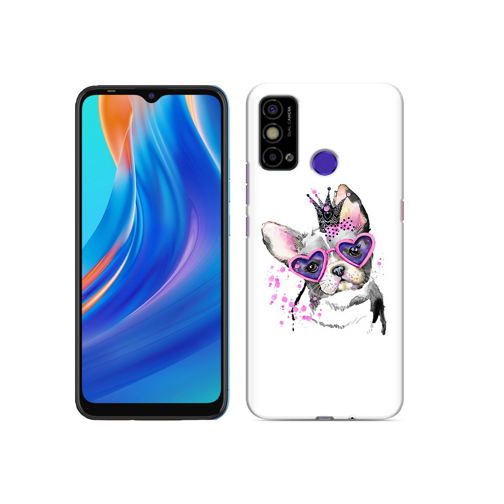 

Чехол MyPads Tocco для Tecno Spark Go принцесса, Прозрачный, Tocco