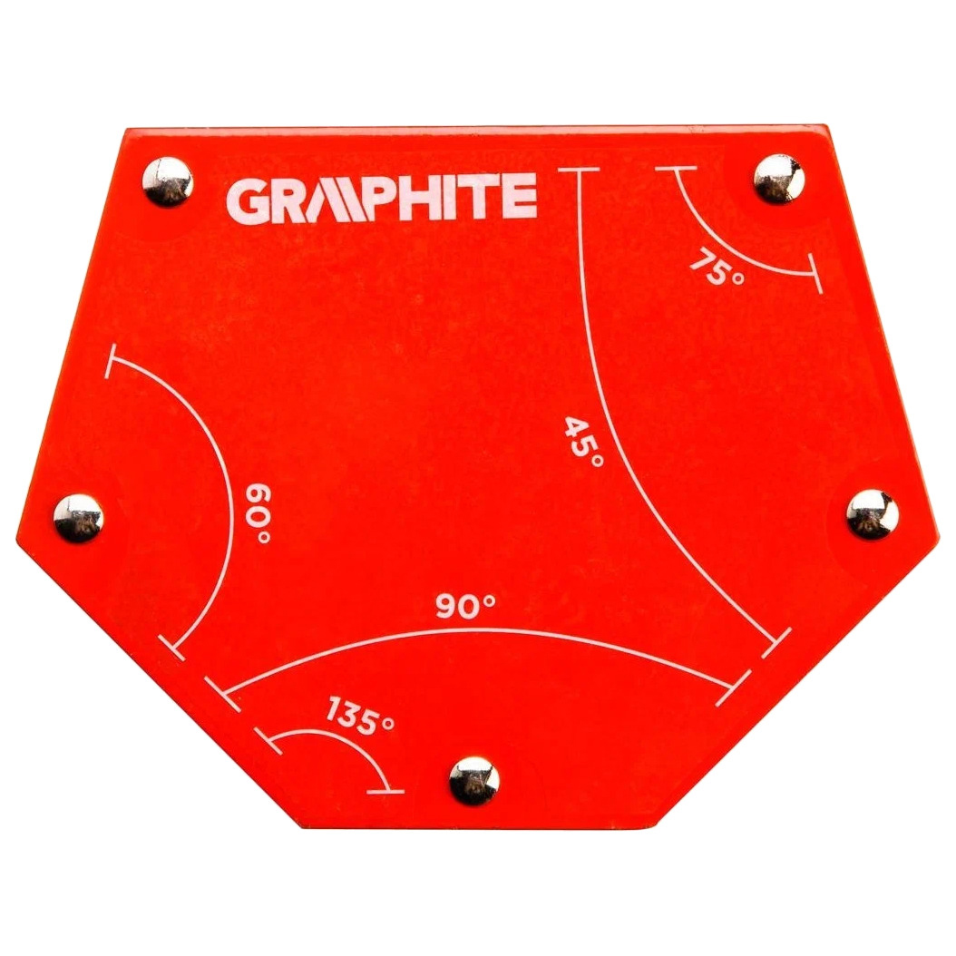

GRAPHITE Магнитный сварочный угольник 111x136x24 мм 56H905