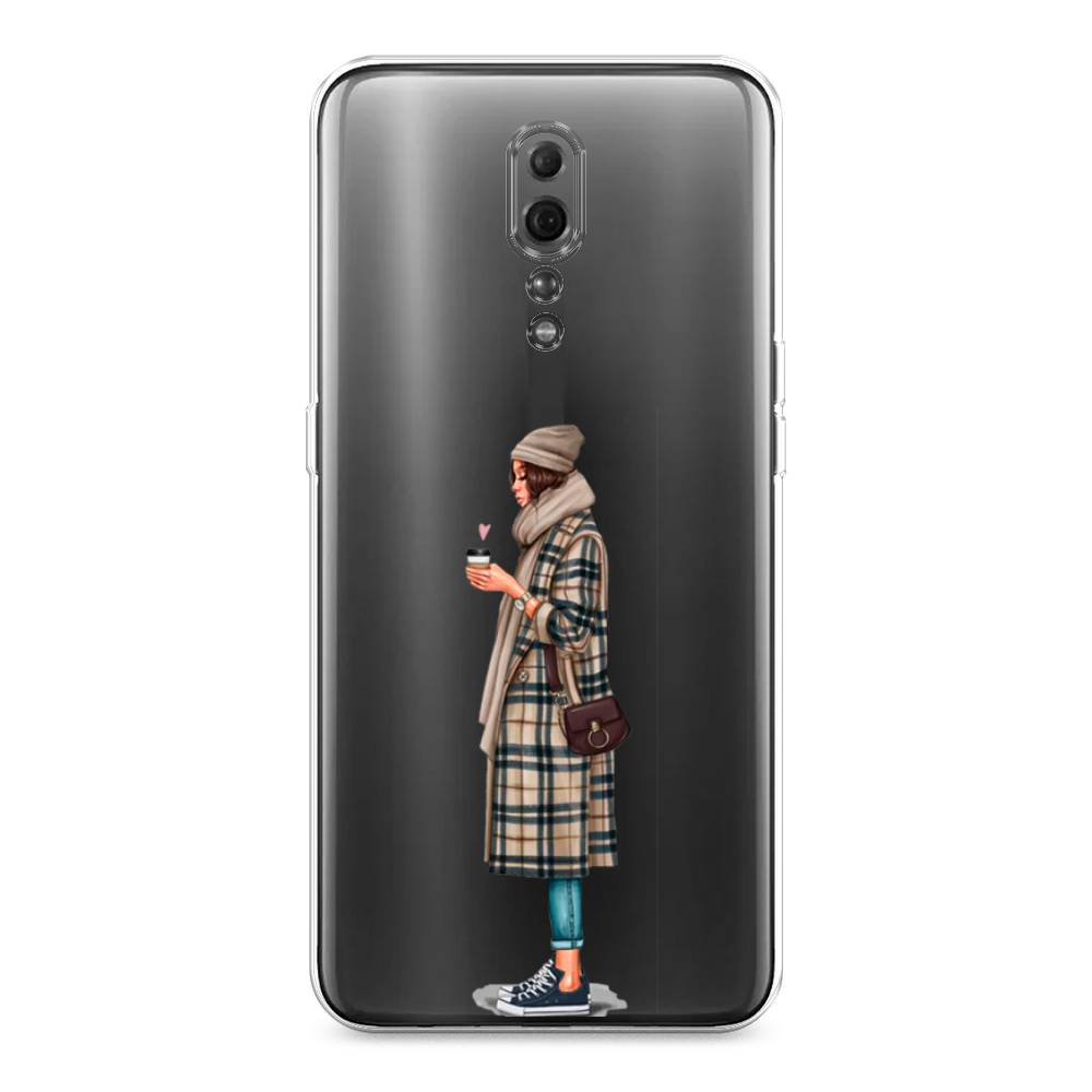 

Чехол для Oppo Reno Z "Утренний кофе", Коричневый;бежевый, 250950-6