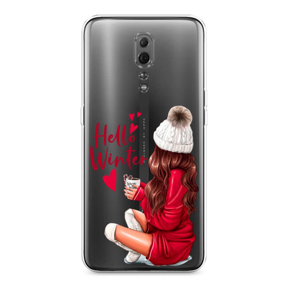 

Чехол для Oppo Reno Z "Hello winter", Красный;белый;коричневый, 250950-5