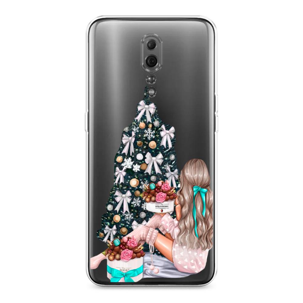 

Чехол для Oppo Reno Z "New Year", Зеленый;бежевый;голубой, 250950-5