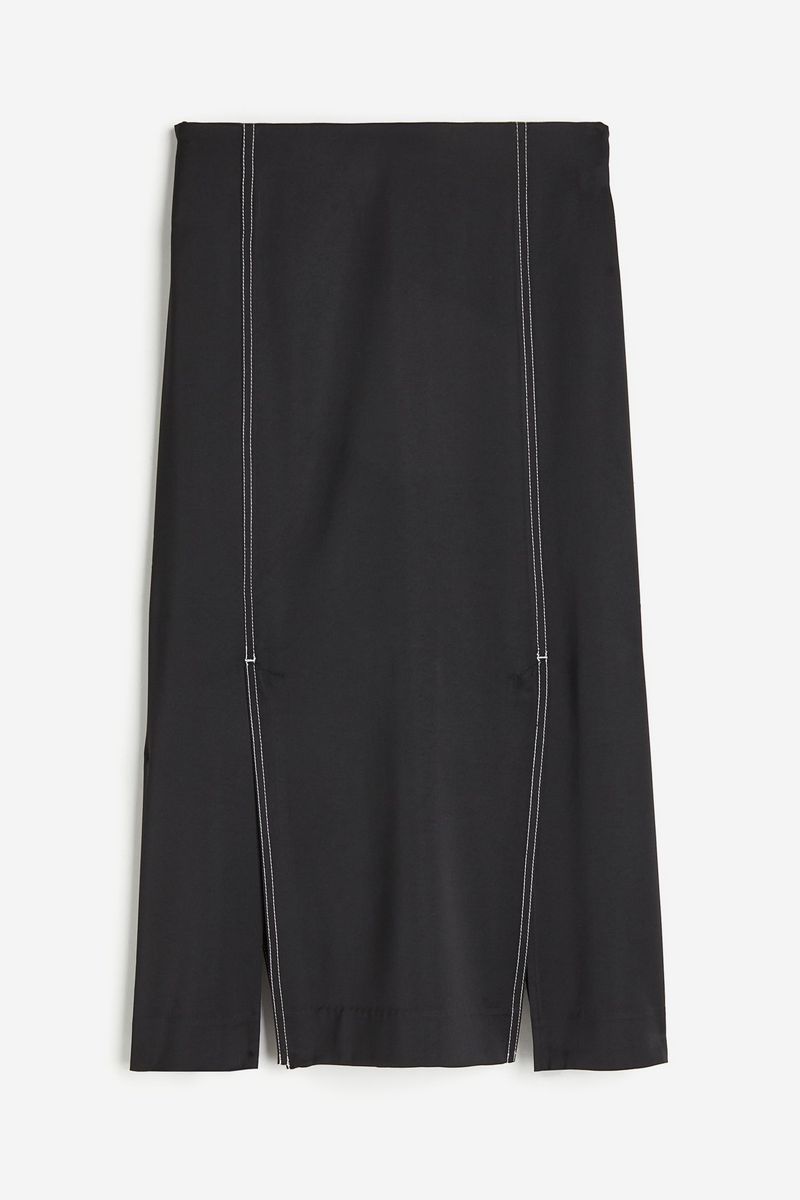 

Юбка женская H&M 1216403 черная 40 EU, Черный, 1216403