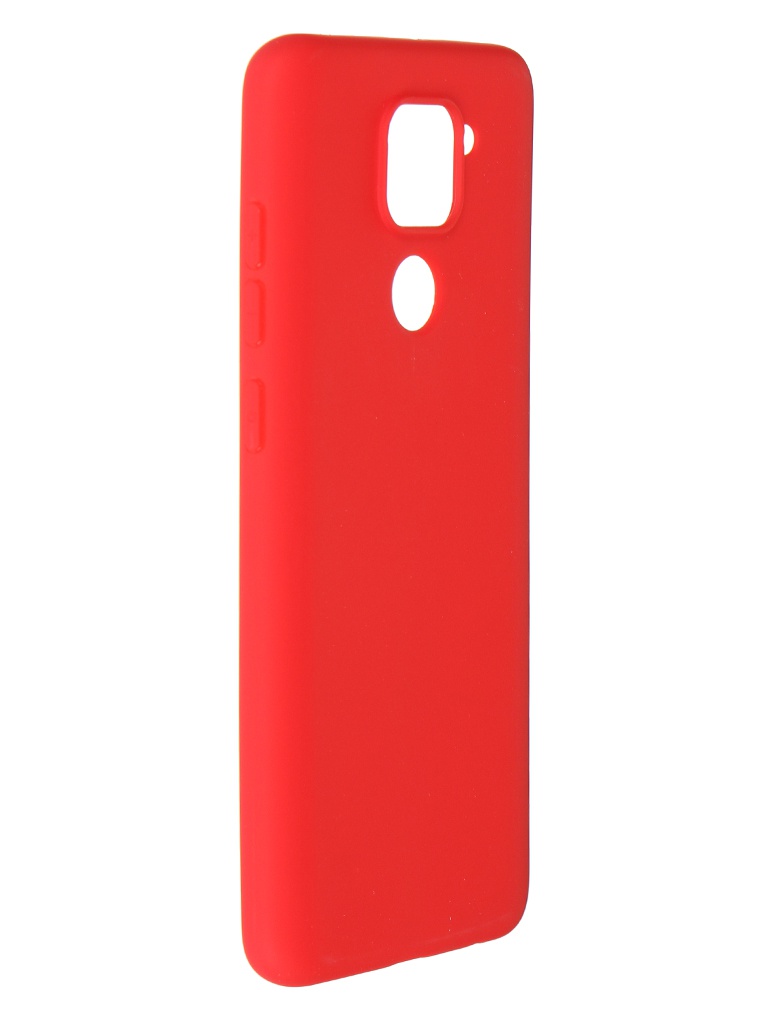 фото Чехол alwio для xiaomi redmi note 9 silicone soft touch red astrmn9rd