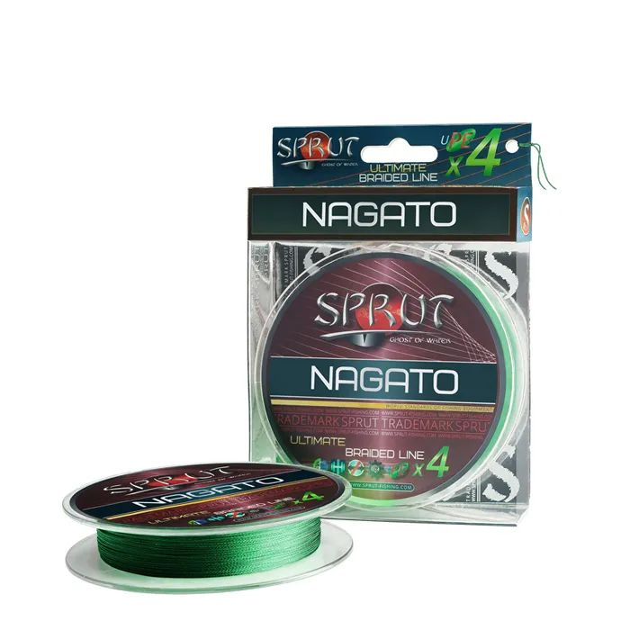 фото Шнур sprut nagato 95m/0,16mm (dark green)