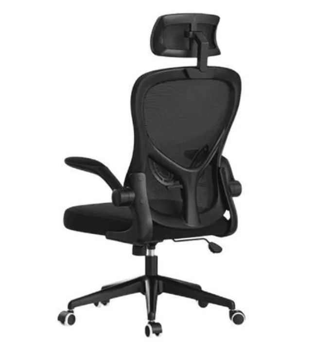 фото Кресло компьютерное hbada ergonomic double waist chair (hdny163bg) чёрный