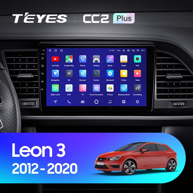

Штатная магнитола Teyes CC2 Plus 4/64 Seat Leon 3 (2012-2020), CC2 Plus