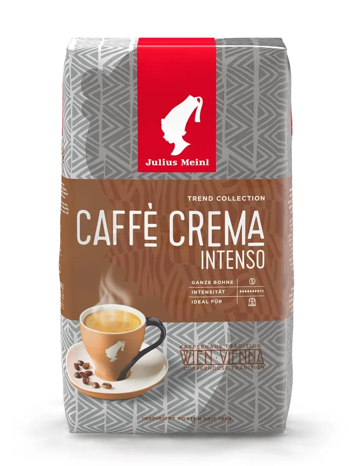 фото Кофе в зернах julius meinl caffe crema intenso 1 кг