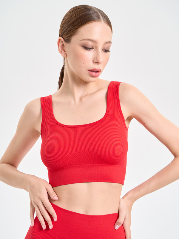

Топ женский Mademoiselle 8318 Top Rib красный S-M, 8318 Top Rib