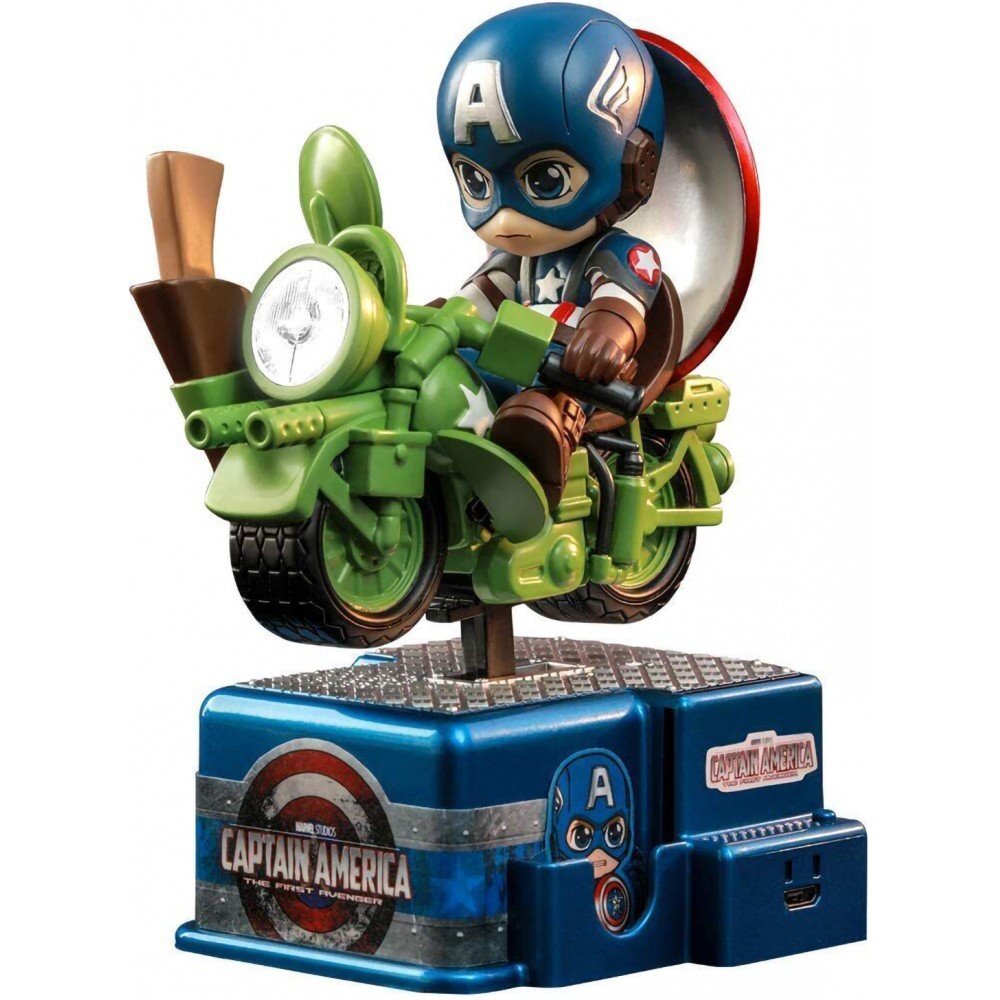 Фигурка hot toys Marvel Captain America Cosrider, CSRD006 фигурка playmates toys ben 10 водохлёст металлик 12 5 см 76177