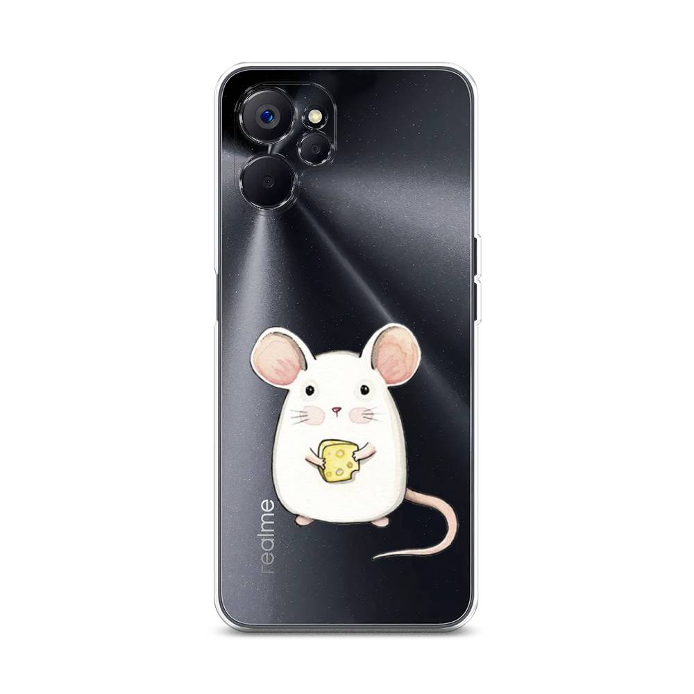 

Чехол Awog на Realme 10 5G "Мышка", Белый, 2512650-1